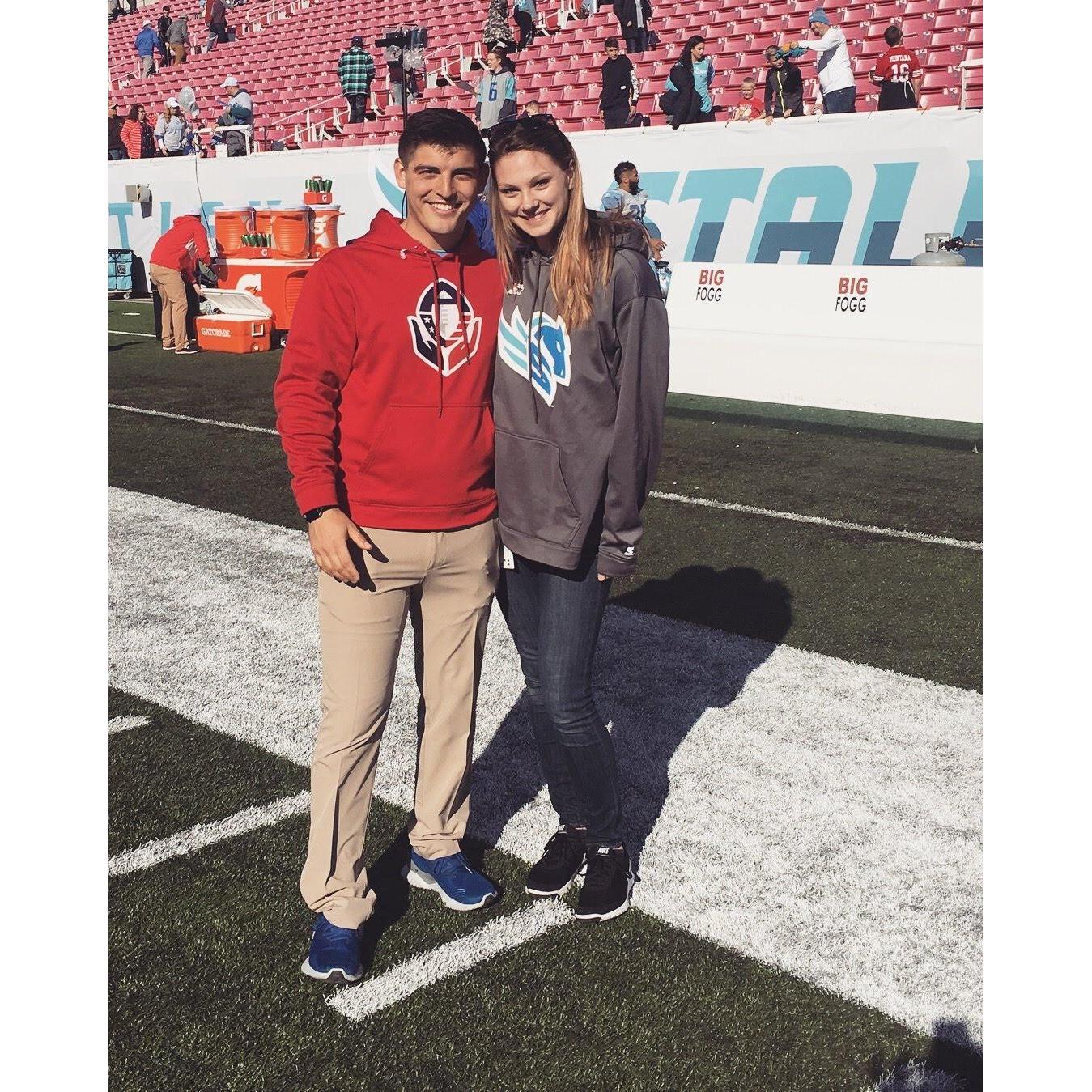 Proof of our brief stint as Salt Lake City Stallions fans