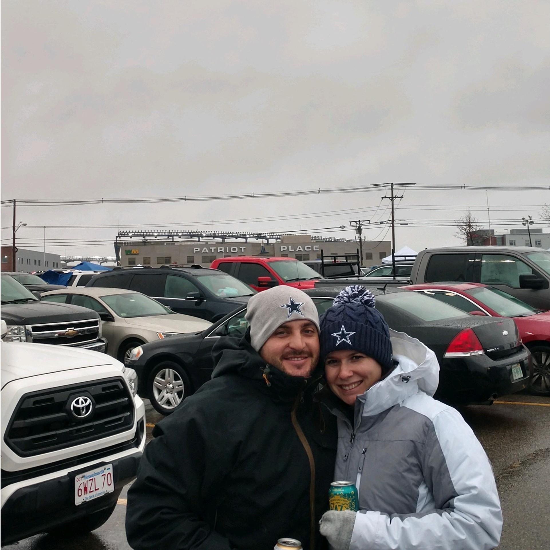 My first Cowboys game.
