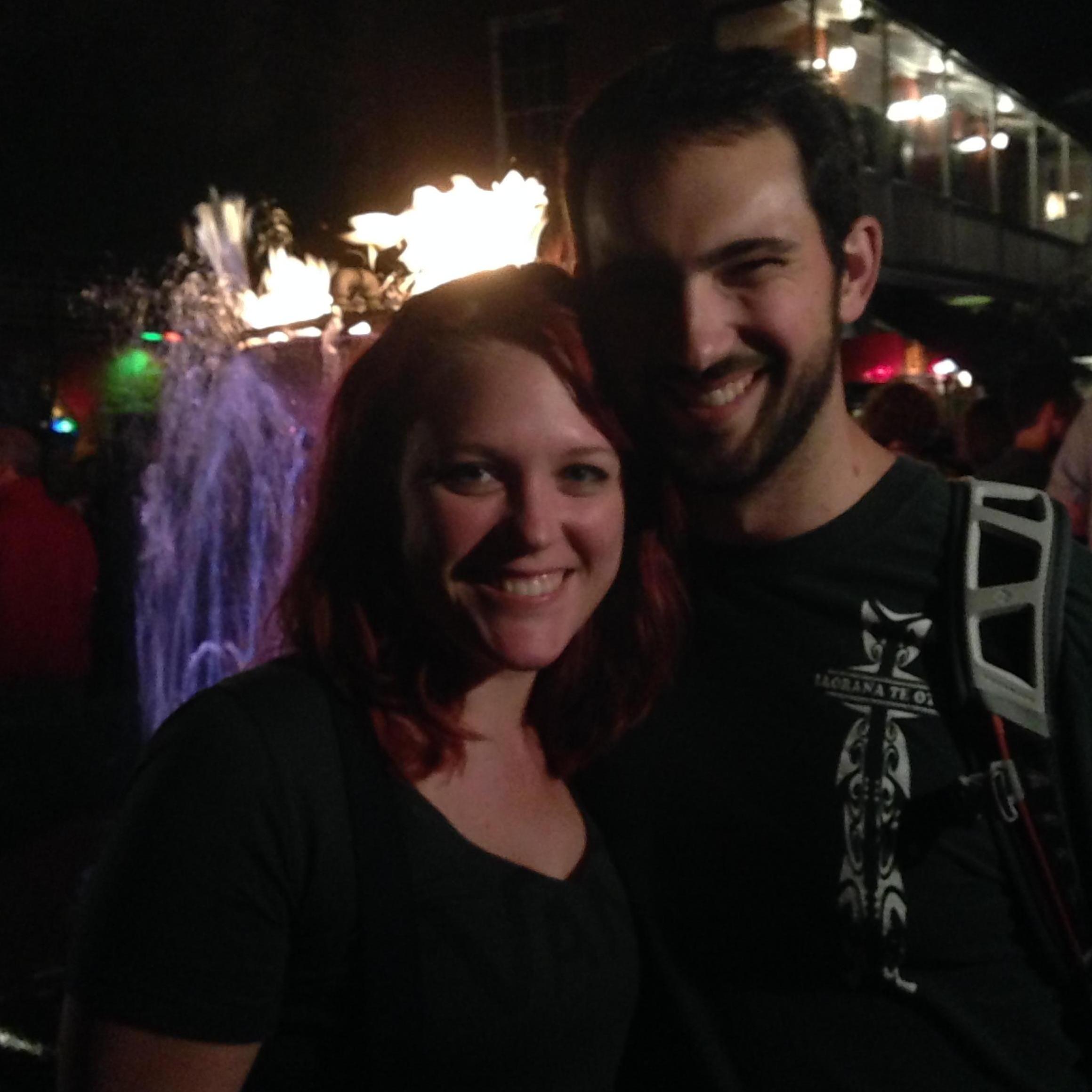 The night of my defense we decided New Orleans was a great way to celebrate.  The next morning off we went.  Jon handed Becca his phone and said "find a place to stay".  It was one of the best trips!