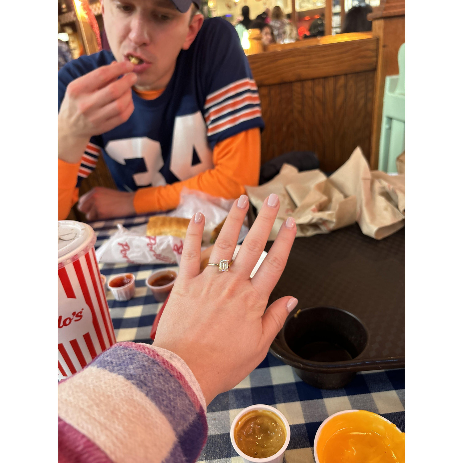First Portillos Engaged!