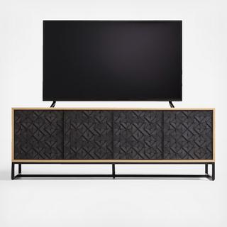 Renard Carved Media Console