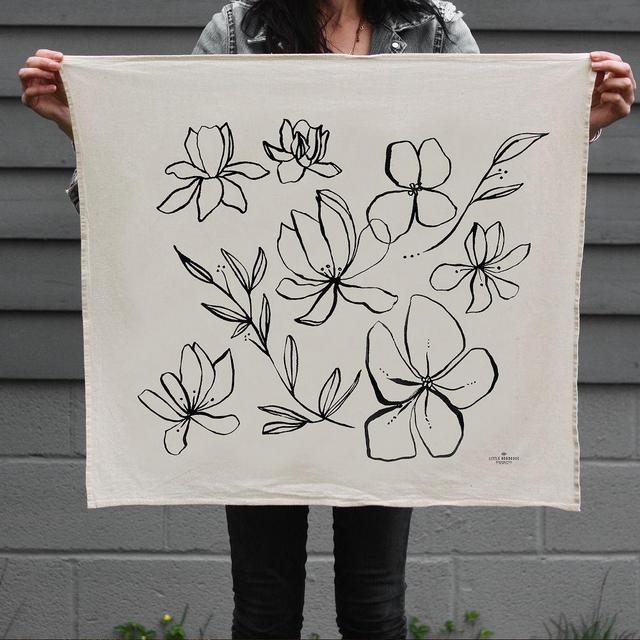 Wildflowers Tea Towel