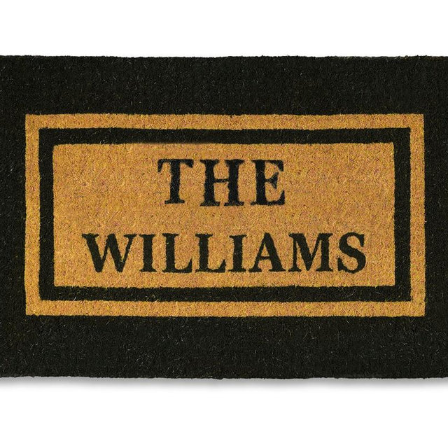 Personalized Picture Frame Coir Doormat