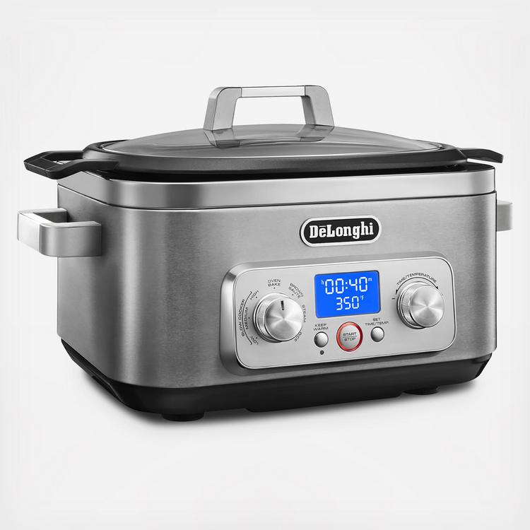 DeLonghi Livenza Slow Cooker With Stovetop Safe Pot