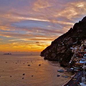Sunset Boat Ride in Positano