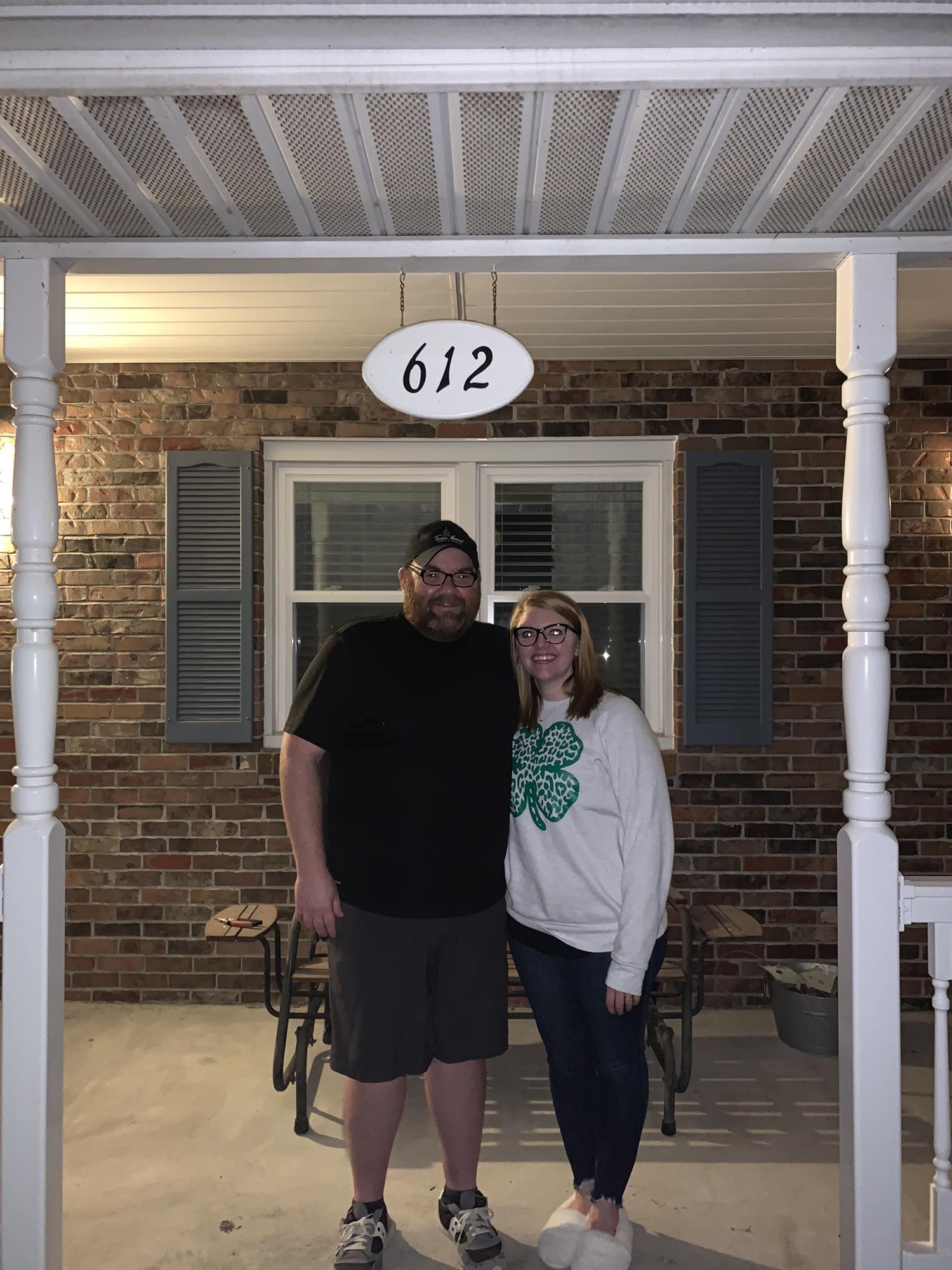 The day we closed on our house 🏡
