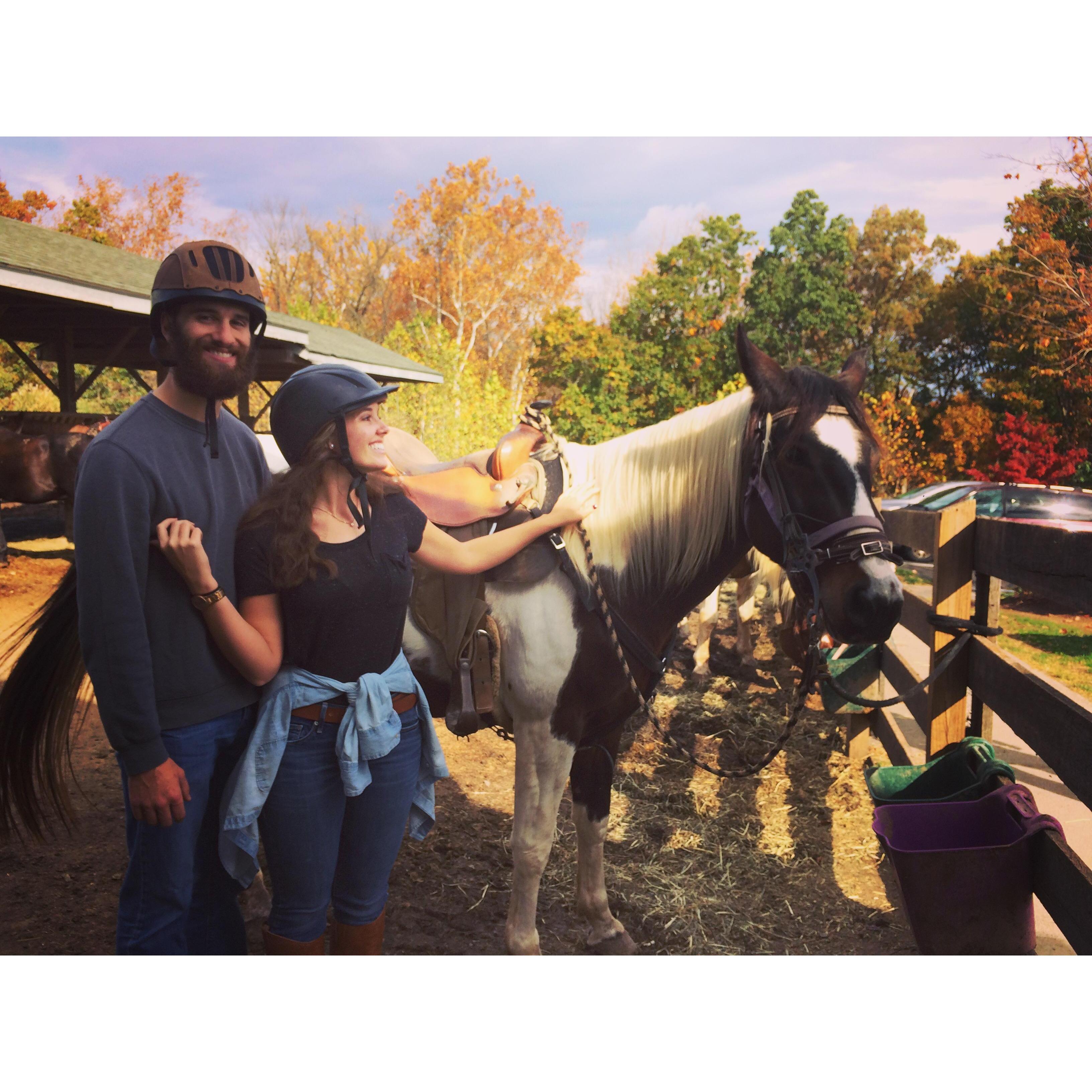 November 2017 - Chris and I went away for the weekend to celebrate officially one year of dating and we went to Massanutten - one of my favorite vacation spots as a child