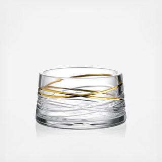Aran Gilded Bottle Coaster