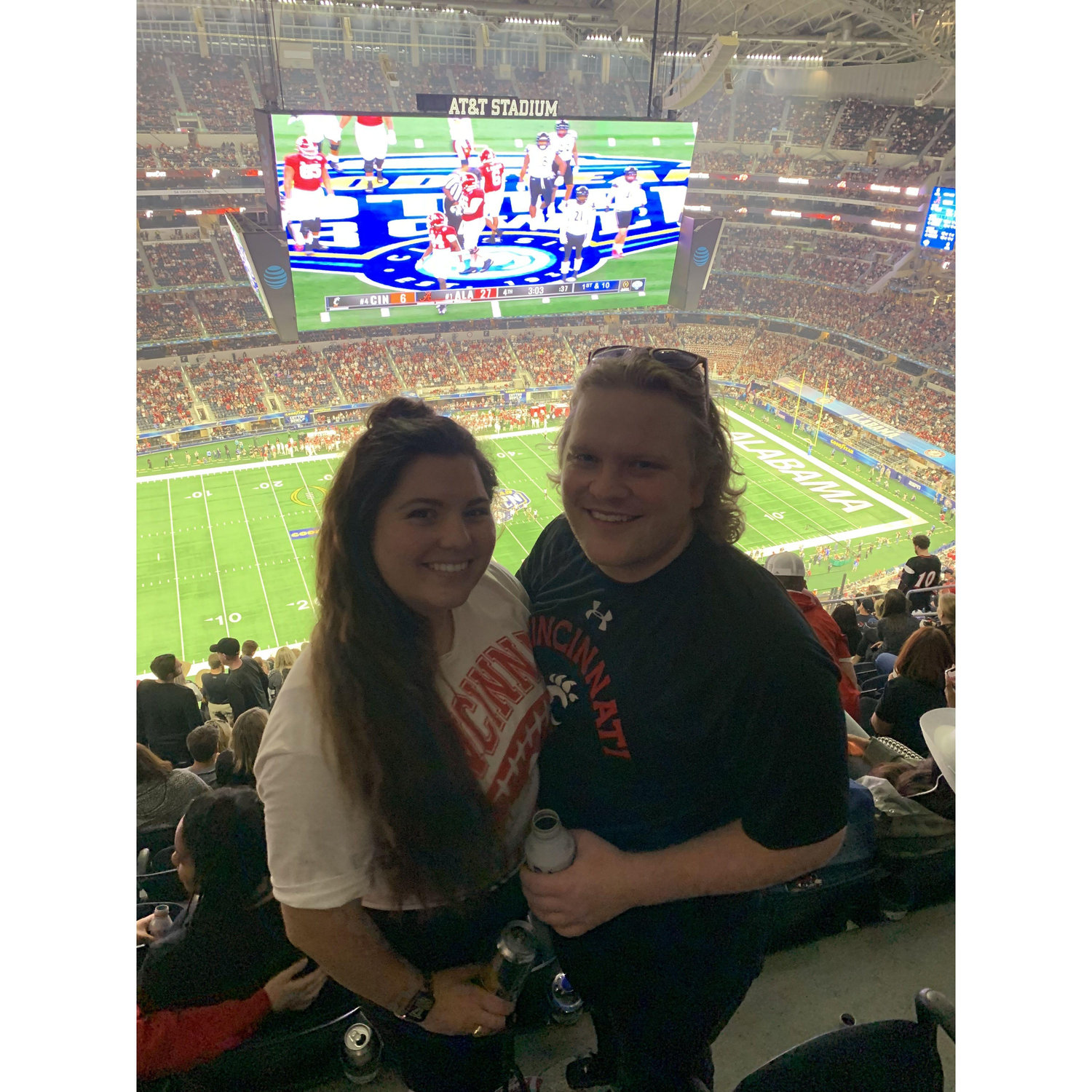 Dallas on NYE for Cincinnati bowl game.