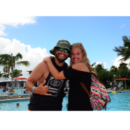 Another picture from the Bahamas.  I think this is right after Martin won the beer drinking and I got 2nd. What a fun trip!