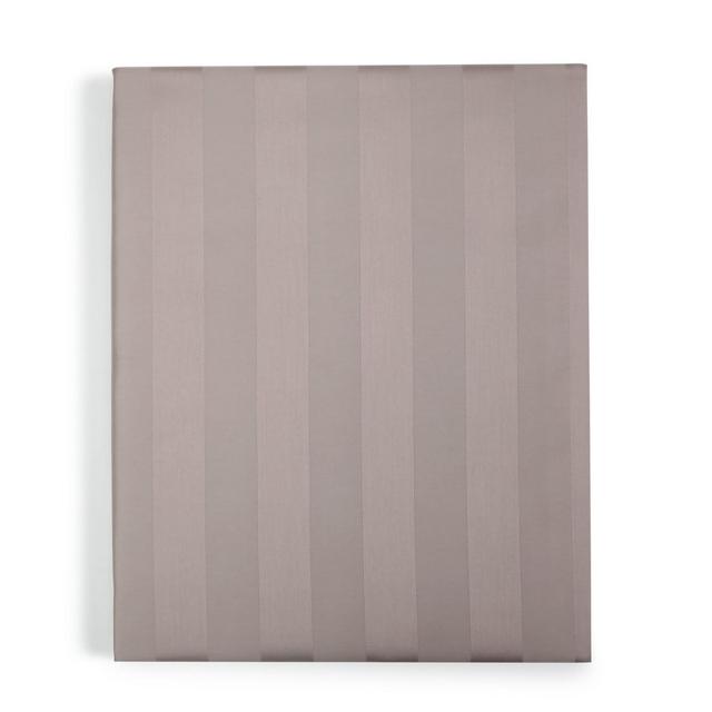 Charter Club Damask Stripe King Shallow Fitted Sheet, 550 Thread Count 100% Supima Cotton, Created for Macy's