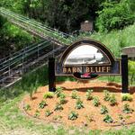 Hiking on Barn Bluff