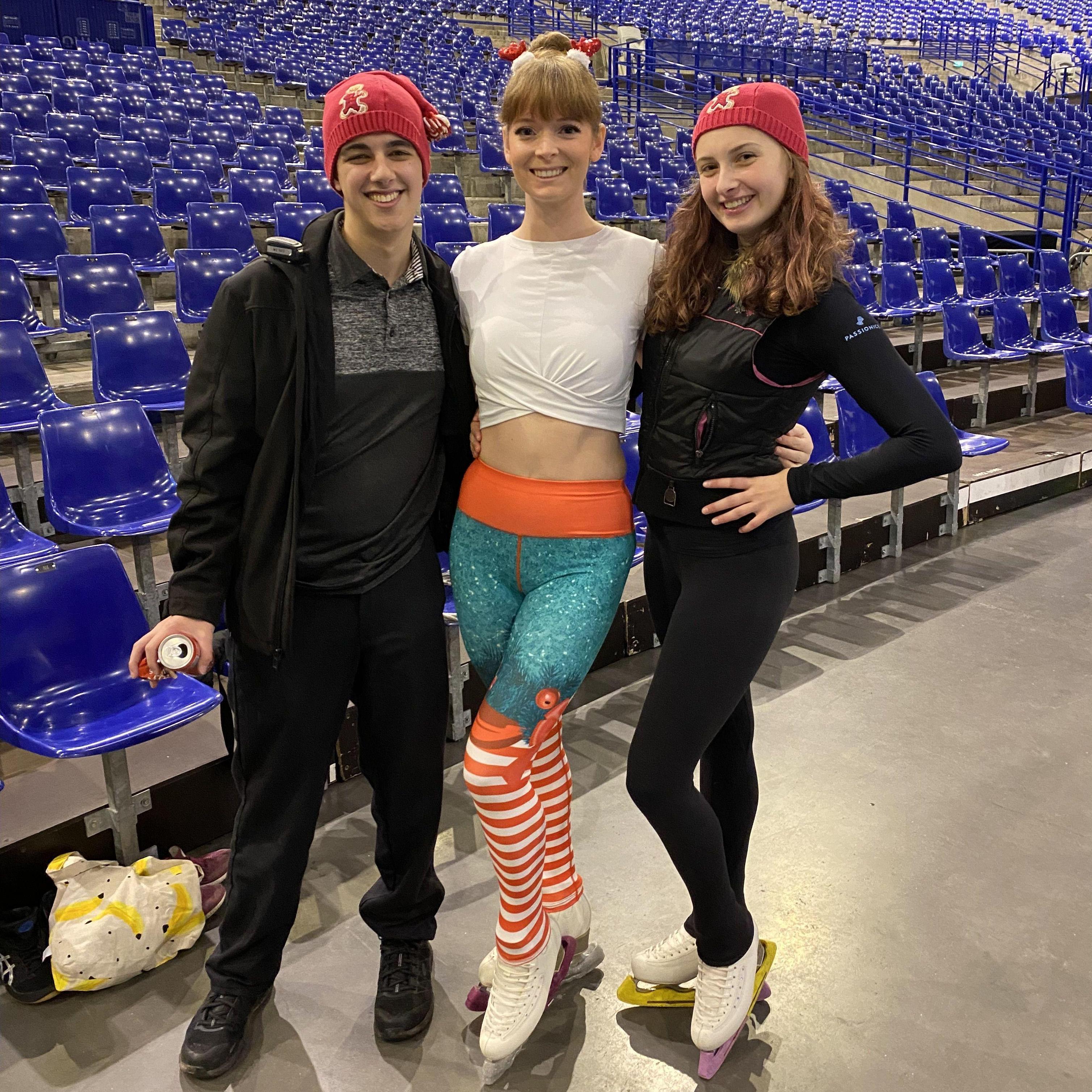Behind the scenes of Disney on Ice at Christmas time