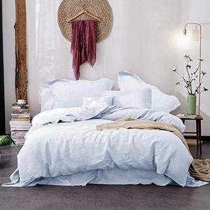 Merryfeel 100% Linen Duvet Cover Set