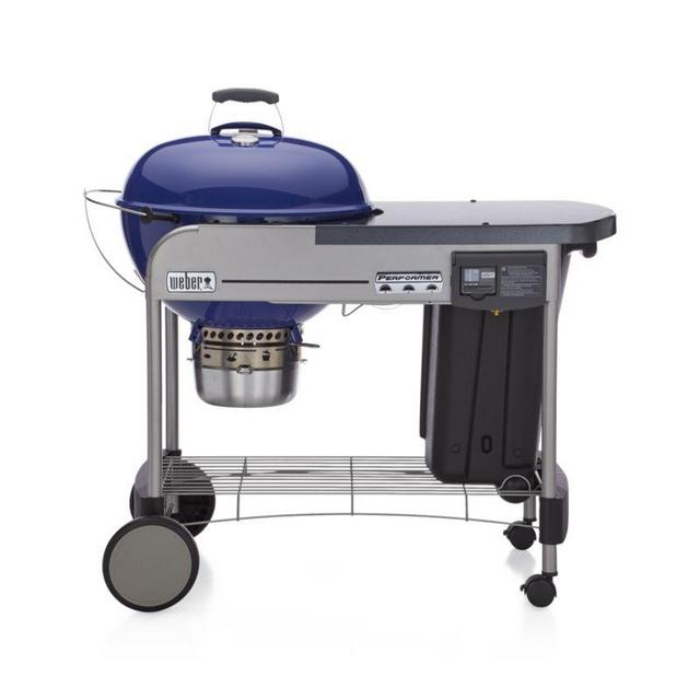 Weber ® Blue Performer Deluxe Charcoal Grill