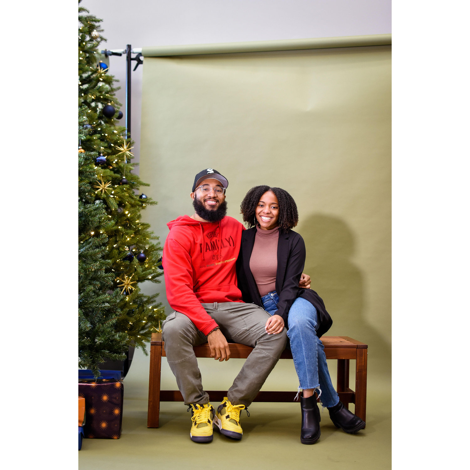 Our first Christmas photo!