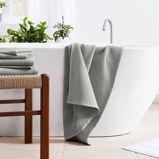 Waffle Terry 6-Piece Bath Sheet Set