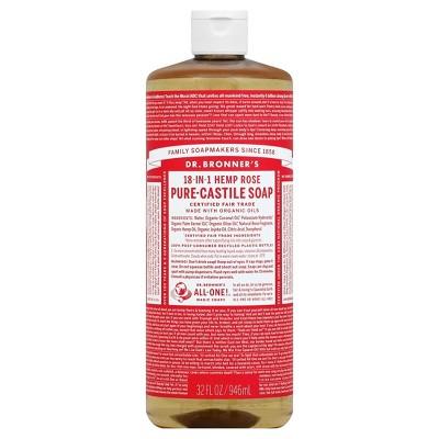 Dr. Bronner's Magic Soap - Hemp Rose - 32 oz