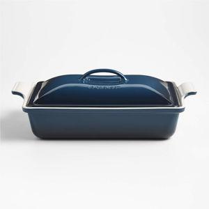 Le Creuset Nuit Color Ceramic Baking Dish with Lid