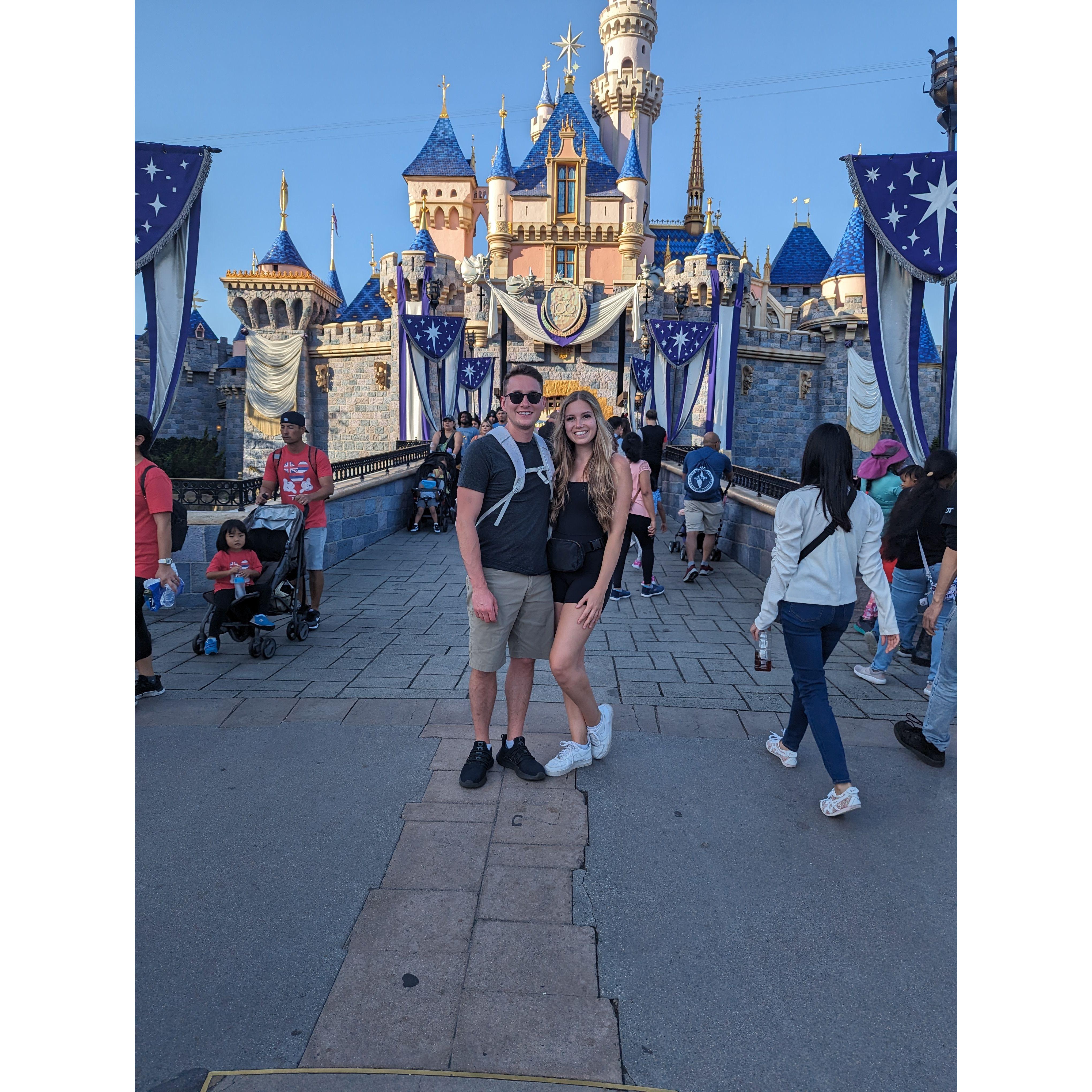 Disneyland 2023. First international trip together.
