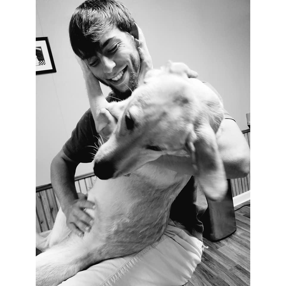 The first day he met Ms. Bella Jean!
Love at first site. LOL.