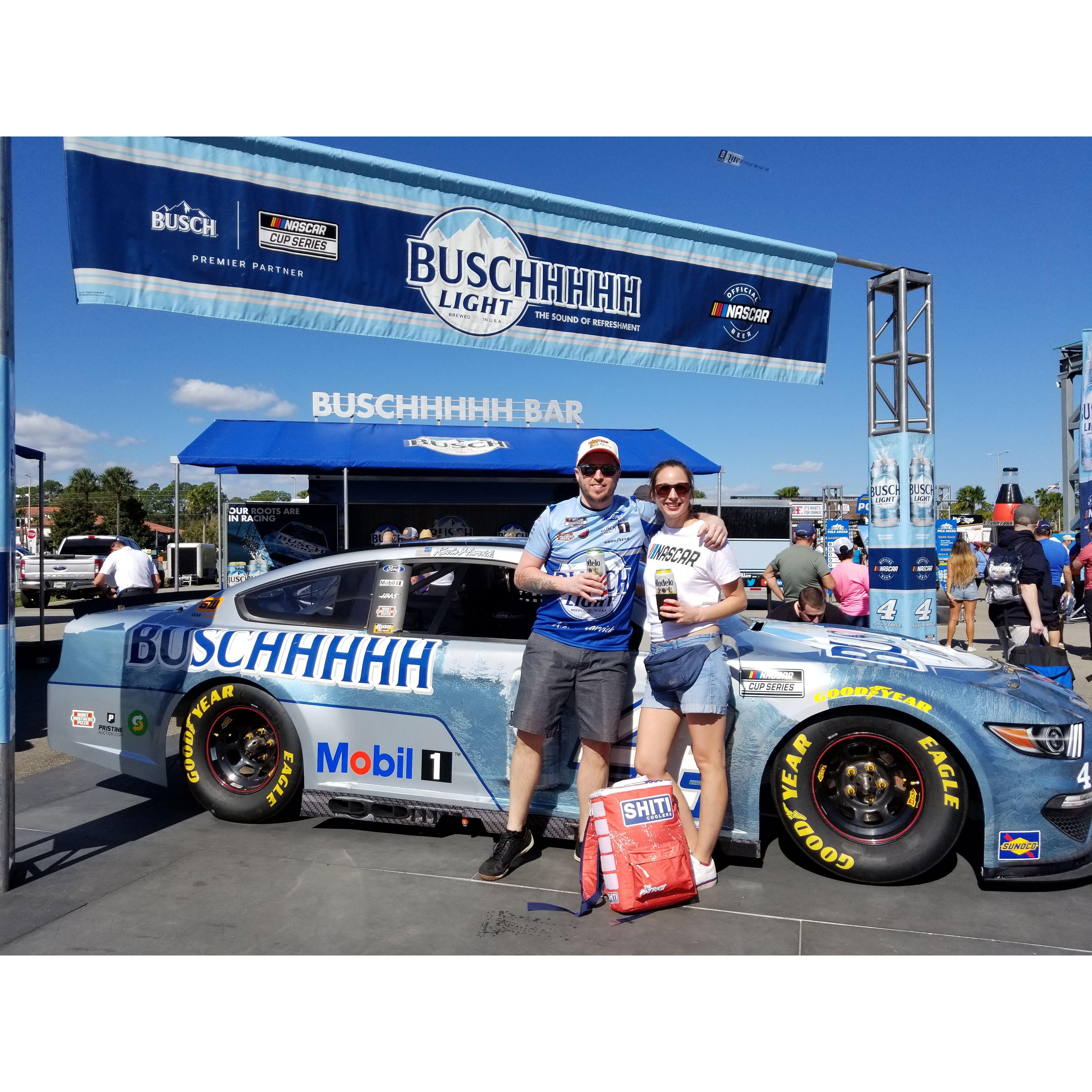 Stacie's first NASCAR Race at the Daytona 500 -  February 2022