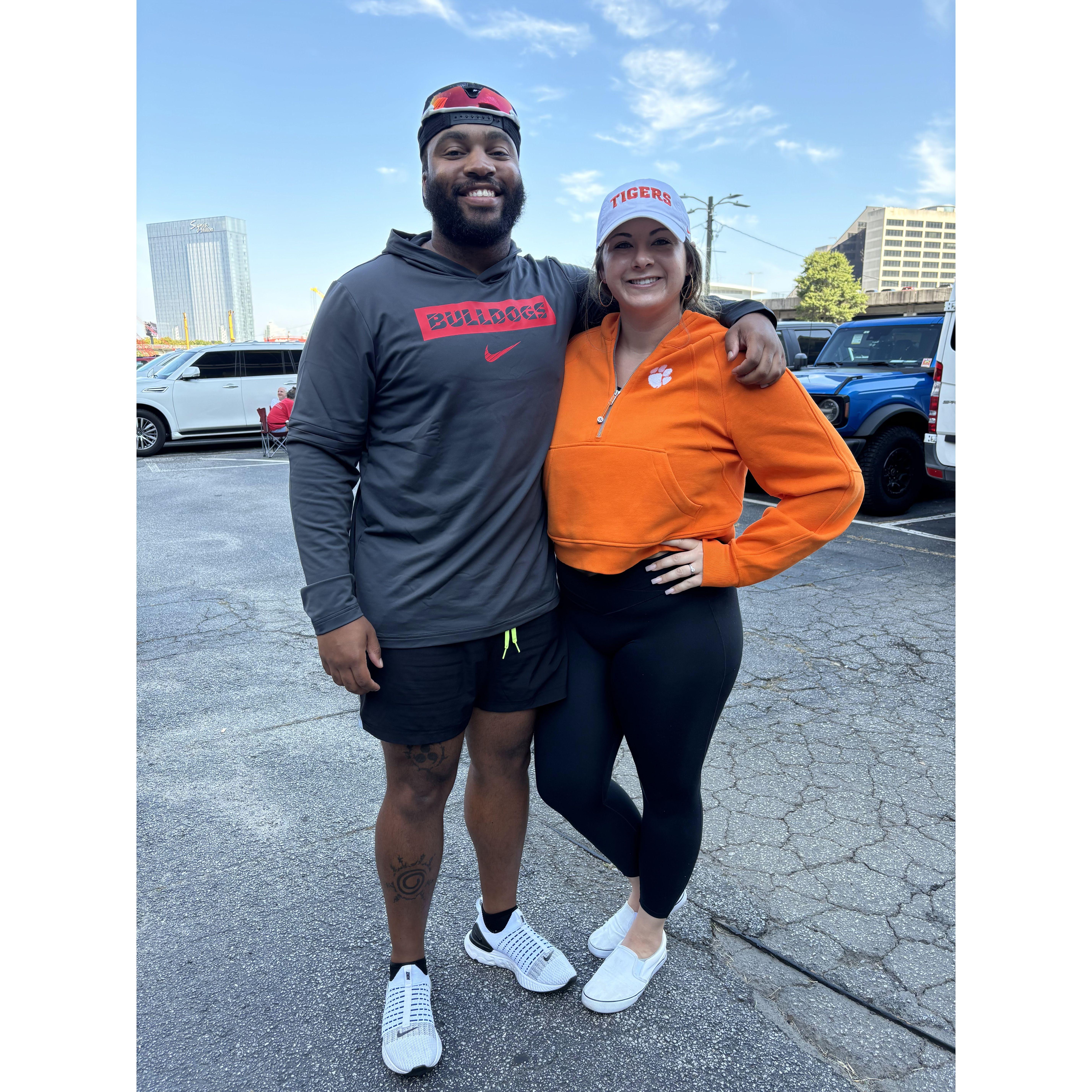 Clemson vs. UGA game 2024