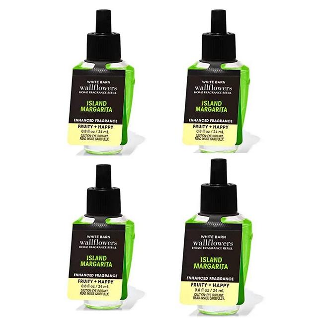 Bath & Body Works WallFlowers Fragrance Refill 0.8 Oz 4 Pack (Island Margarita)
