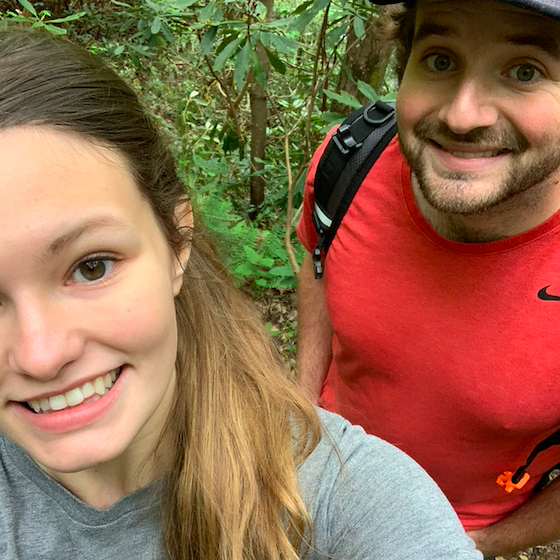 Another hike in the North Carolina mountains.