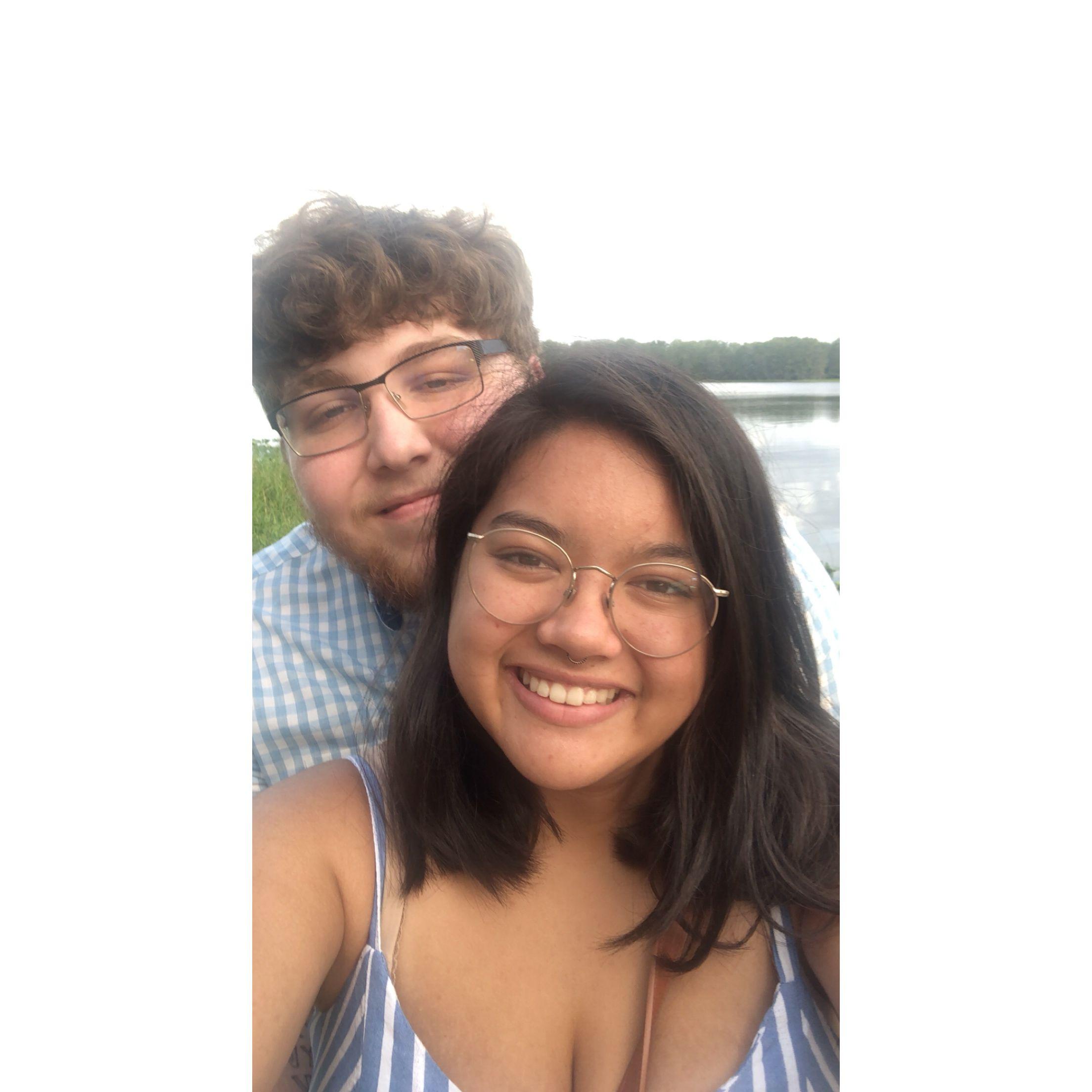 Maya's first trip to Inverness (Danny's hometown)