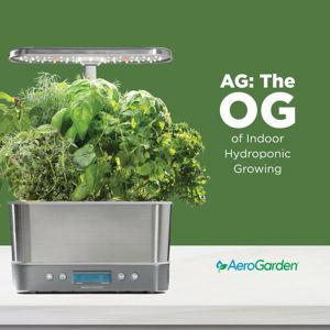 AeroGarden Harvest Elite - Stainless Steel