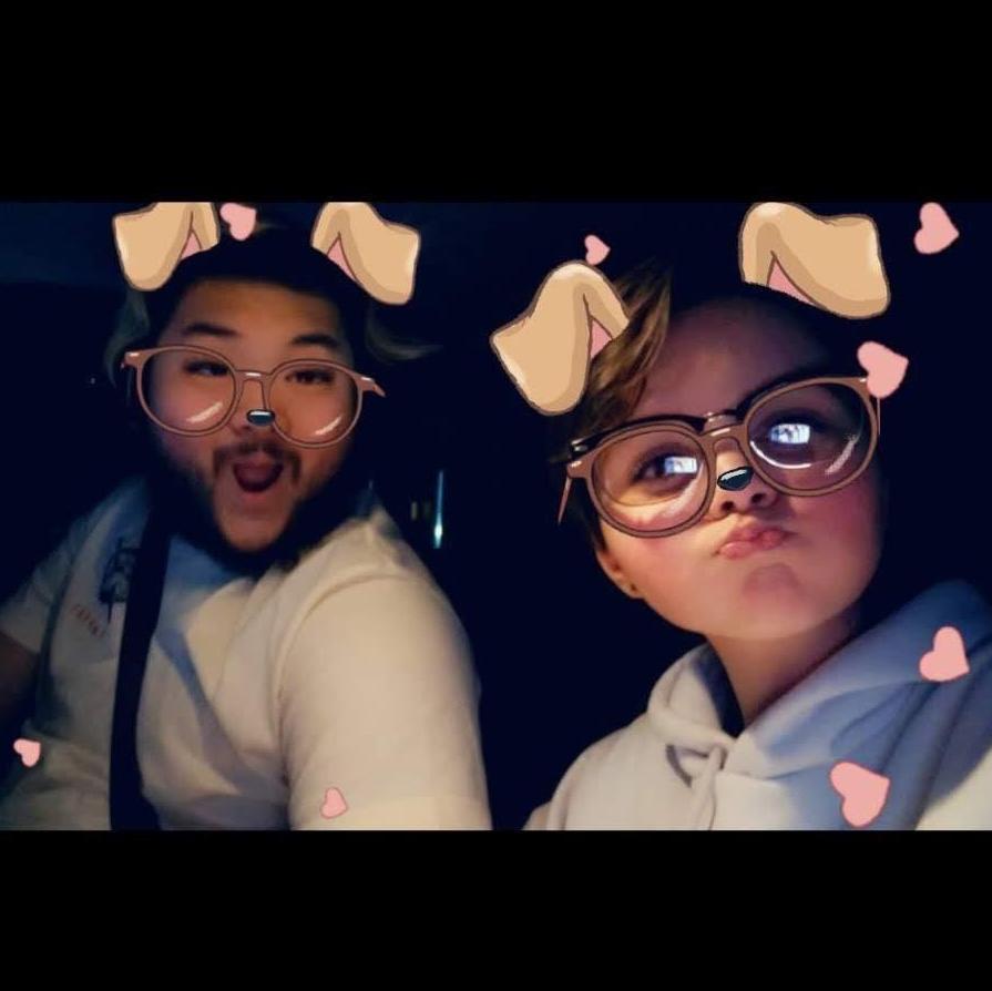 We always loved taking silly pictures together