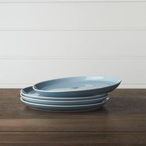 Set of 4 Hue Blue Salad Plates