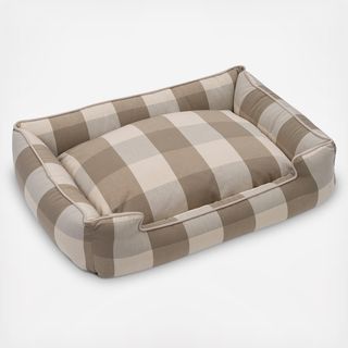 Buffalo Check Lounge Pet Bed