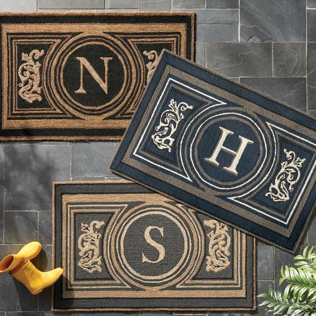 Wingate Monogrammed Door Mat | Frontgate