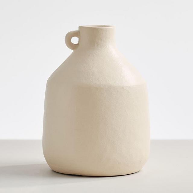Studio Vase Collection, Jug, Off White