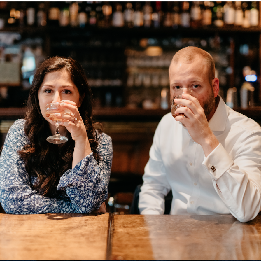 First Date -->Proposal - The Sparrow Tavern will always have a special place in our hearts