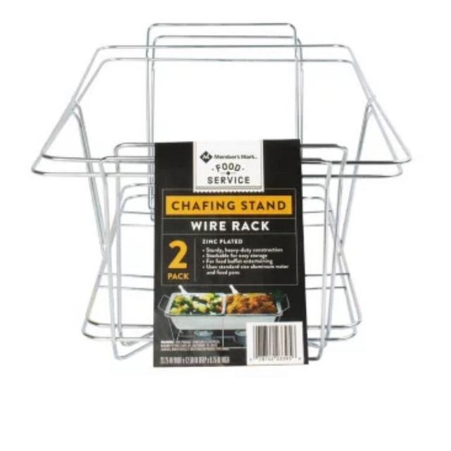 Member's Mark Heavy Duty Chafing Stand Wire Rack (2 pk.)