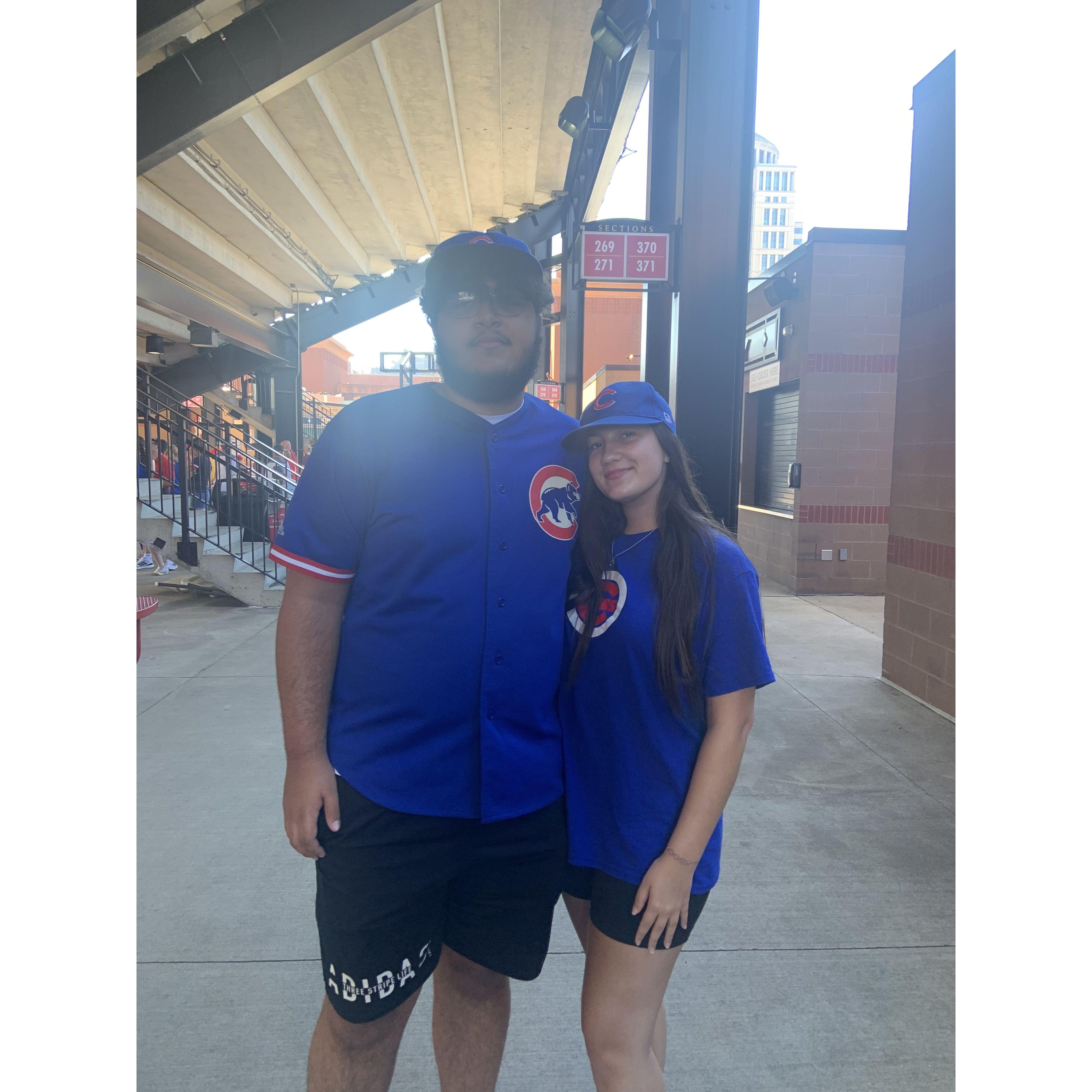 First Cubs game together