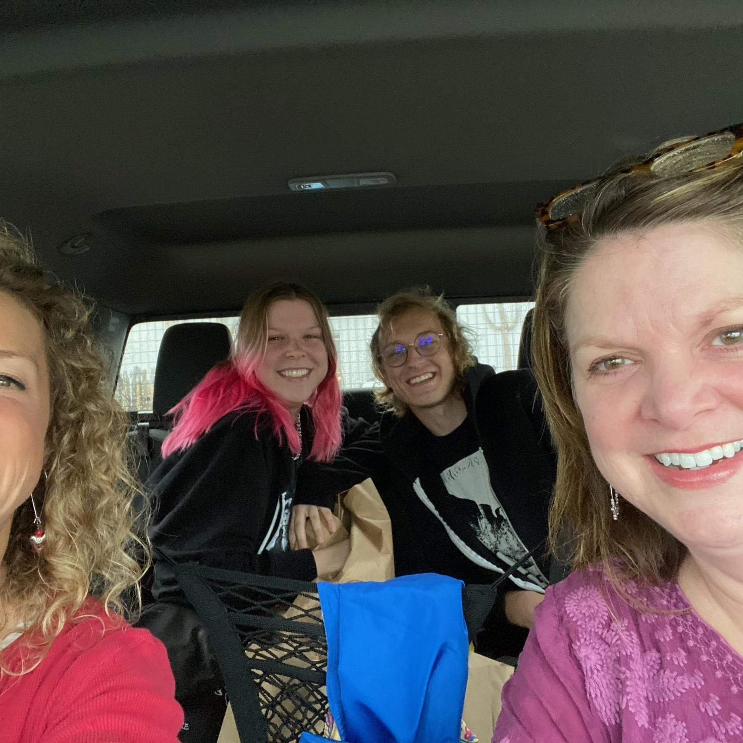 Melissa, Sarah, Eric and Heather!