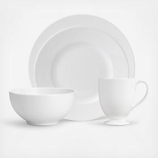Wedgwood White 4-Piece Place Setting, Service for 1