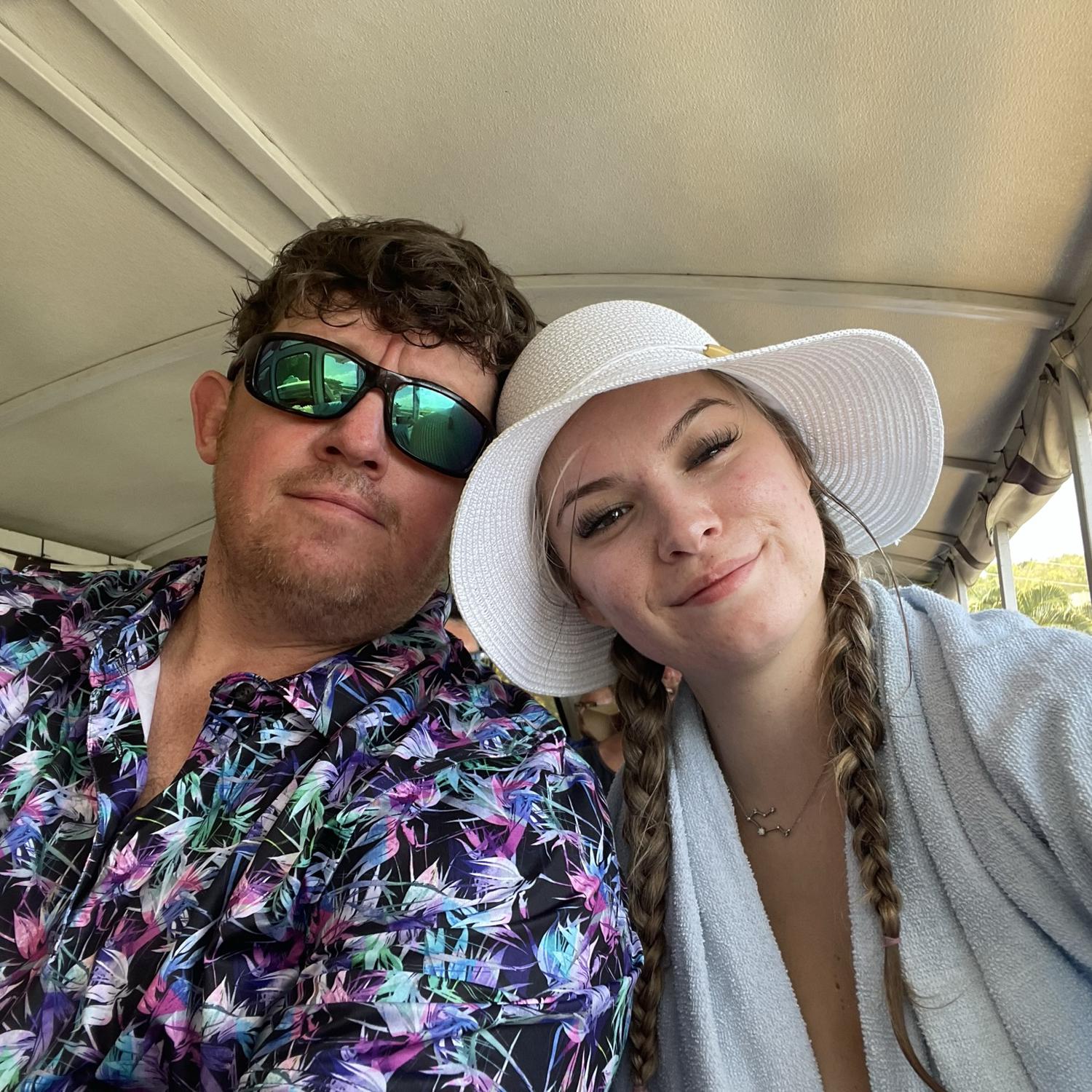 Bryan took Arianna on her first cruise to the Caribbean in the summer of 2022.