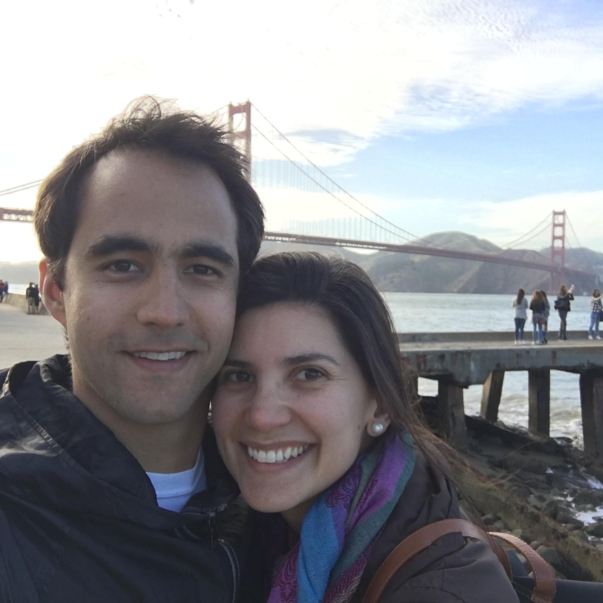At our home in San Francisco