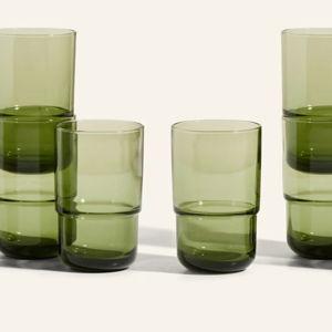 Set of 8 Tall Night + Day Glasses, Dawn | Our Place