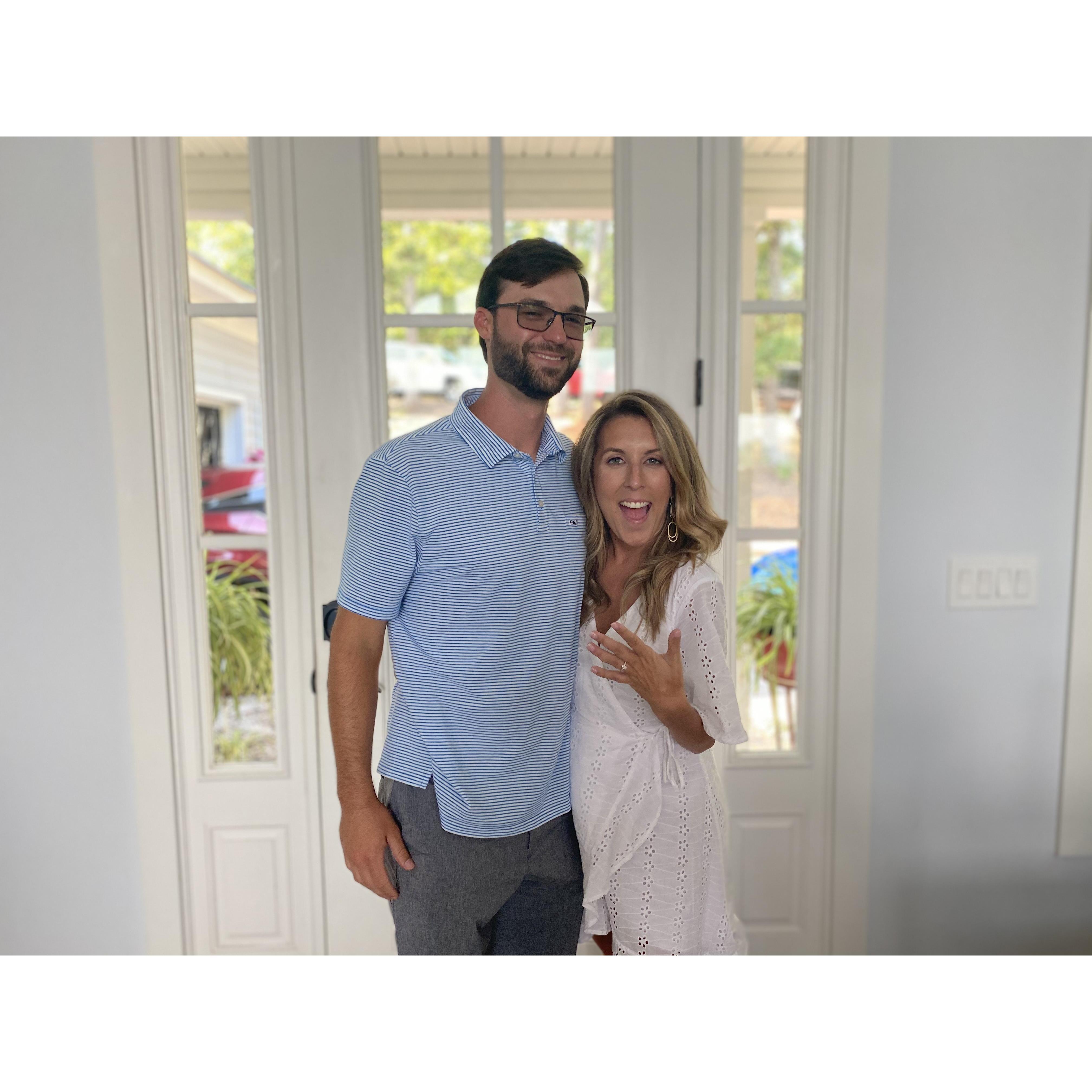 Sweetest engagement party