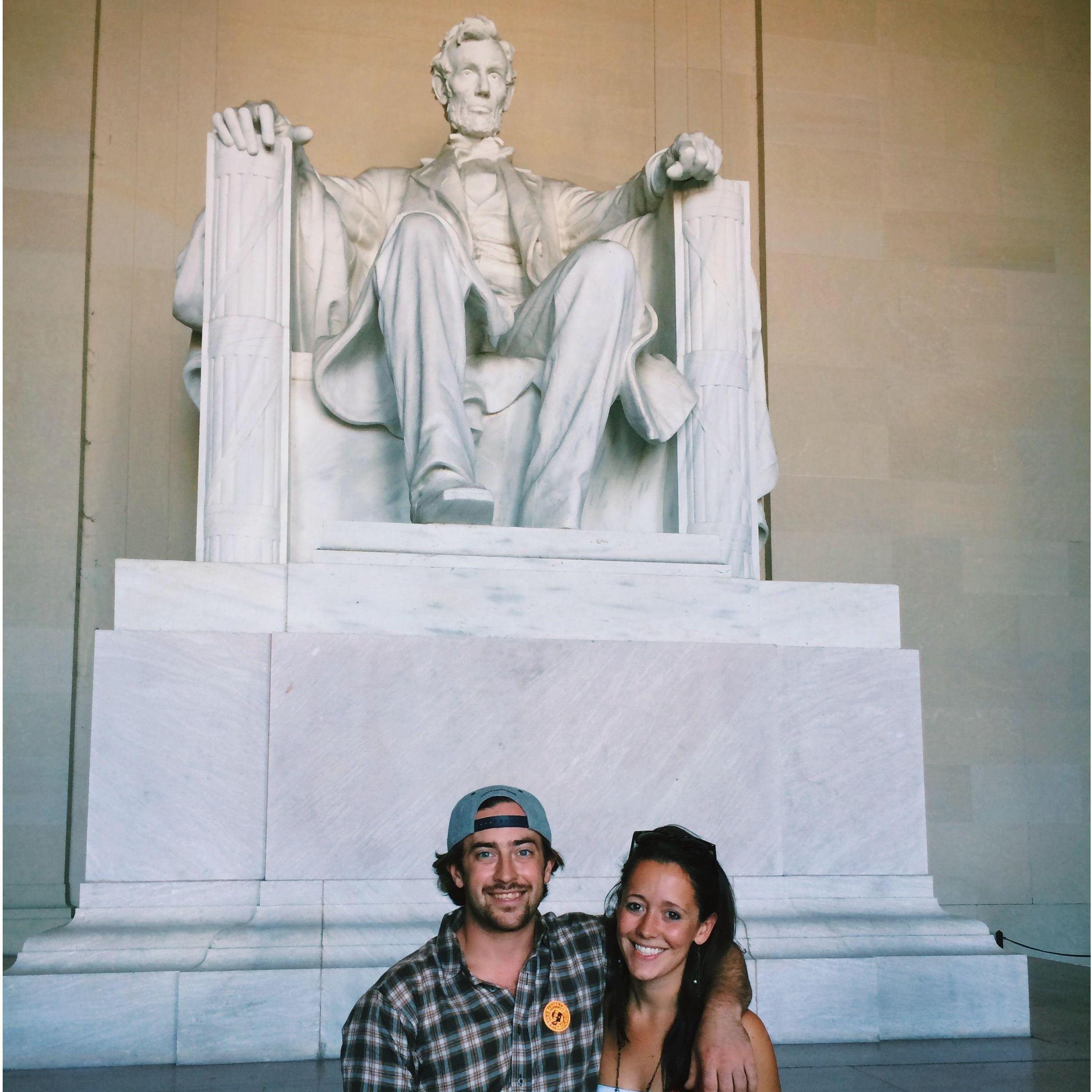 1st visit to meet Stratton's family, Fall 2014