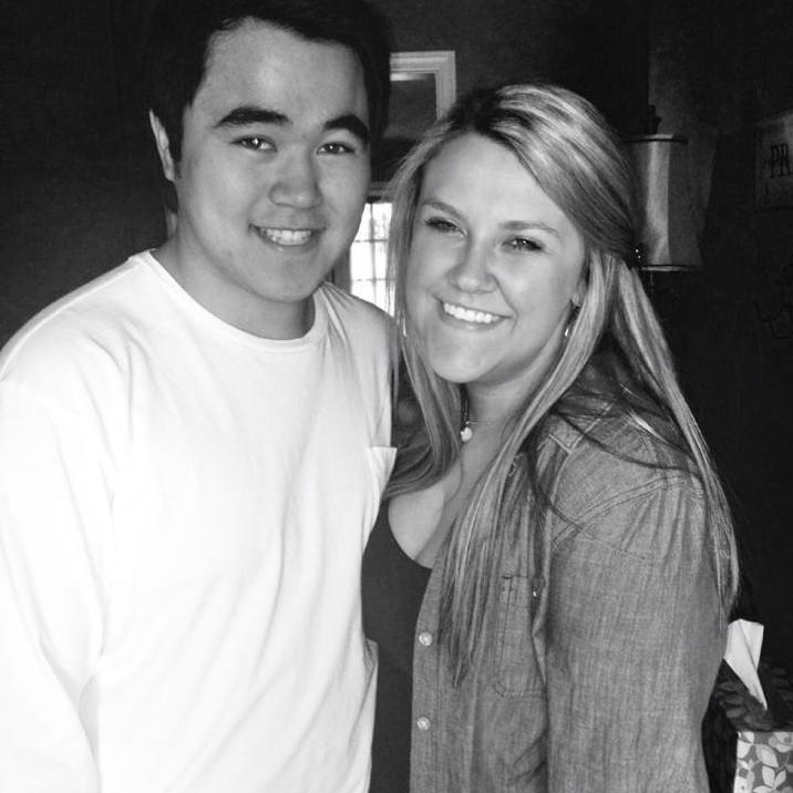 Our very first picture together.. oh how we've changed!
