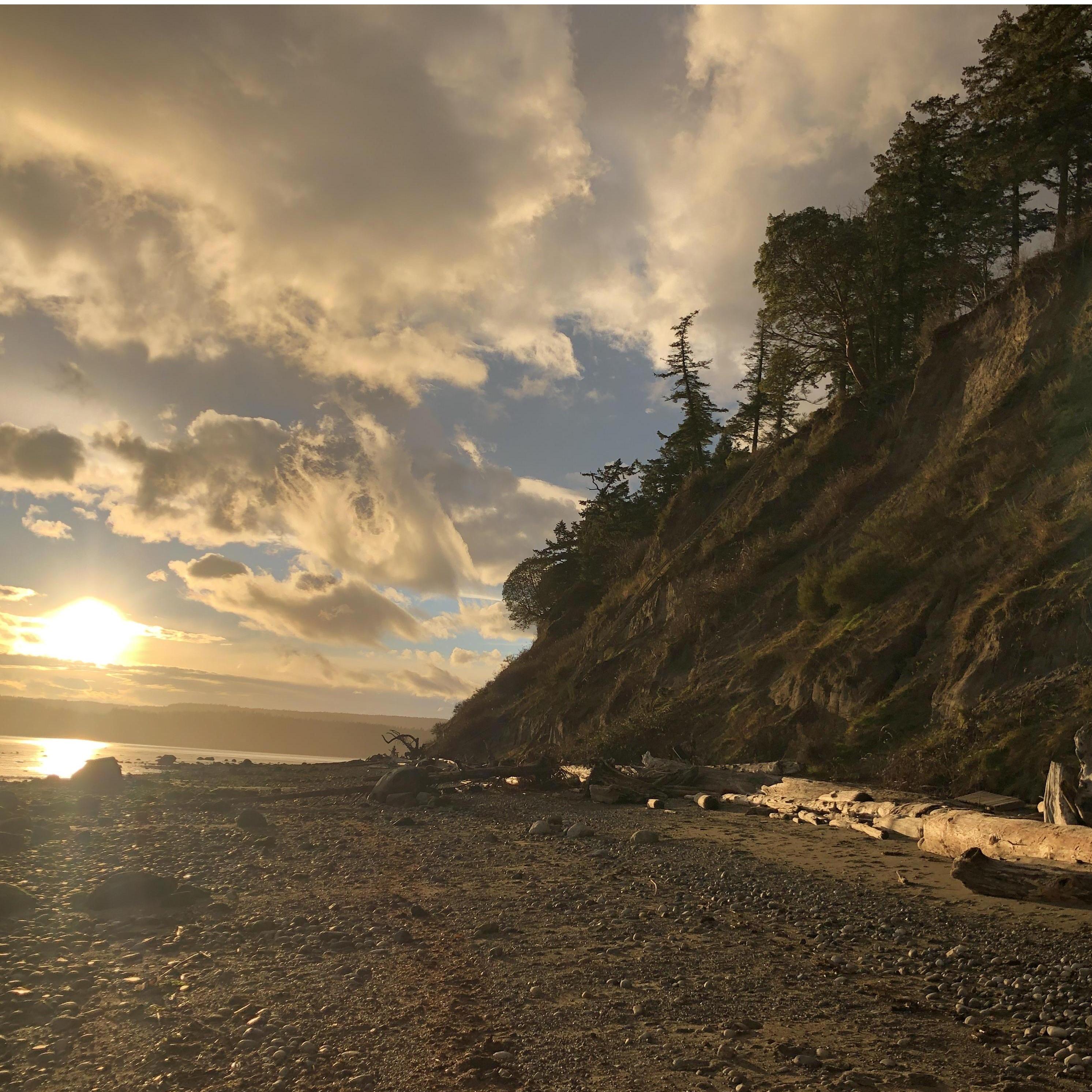 Juniper Beach on Camano Island -- you will be here soon!
