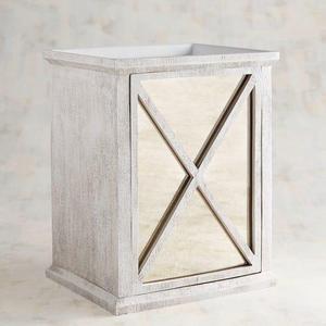 Pier 1 Calla Ivory Waste Basket
