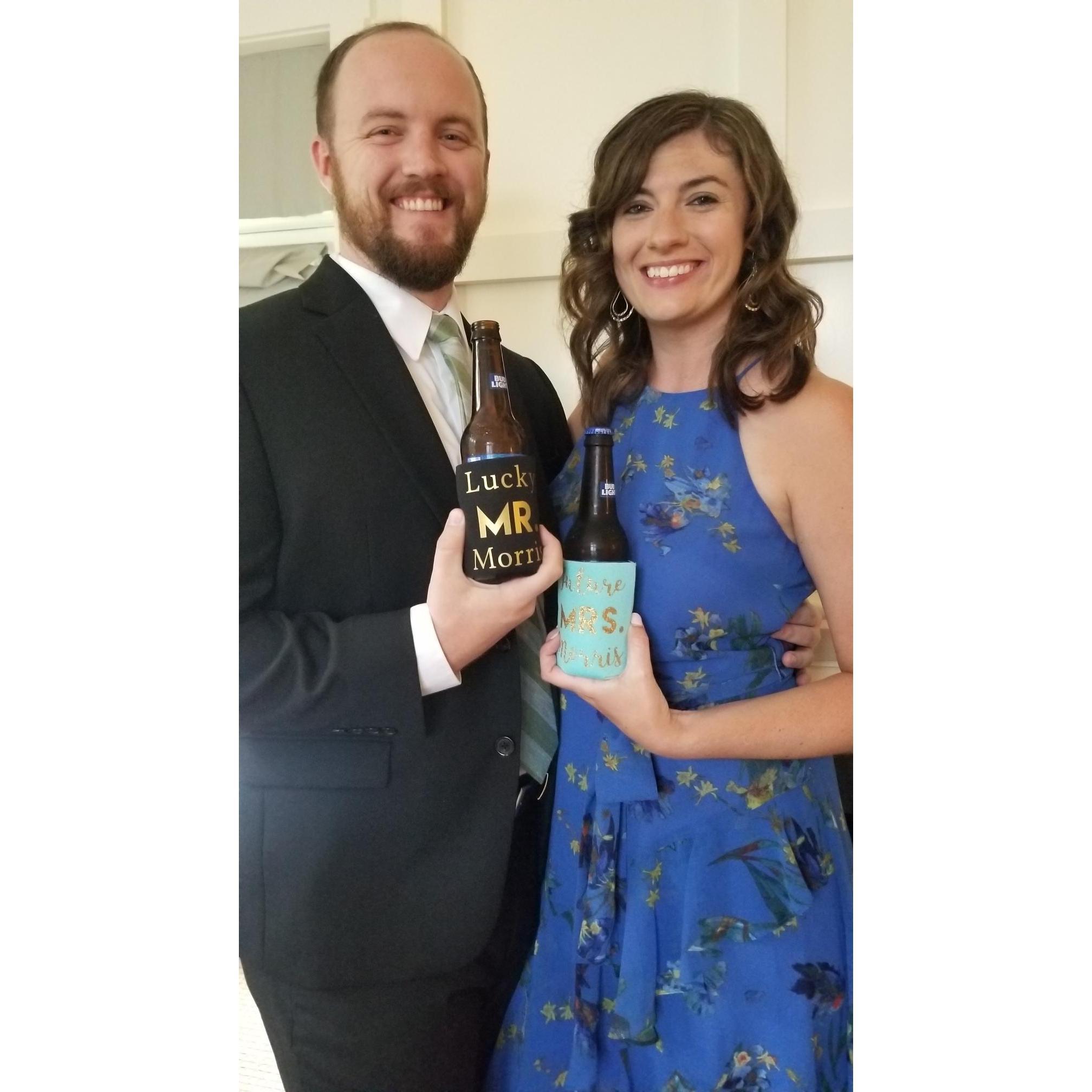 Thanks for the coozies Julie!